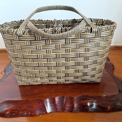 未使用手編みのバッグの画像