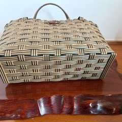 未使用手編みのバッグの画像