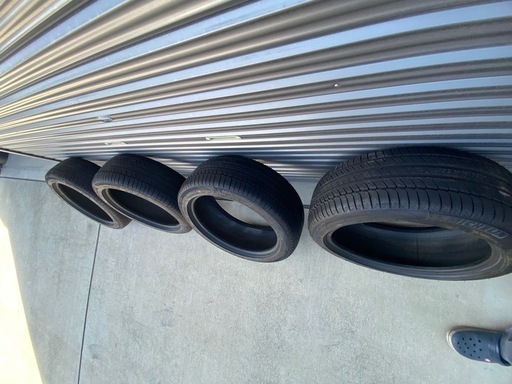 BRZ純正215/45R17 (tkg) みどりのタイヤ、ホイールの中古あげます