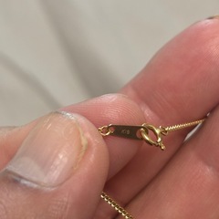 18金喜平ネックレスの画像