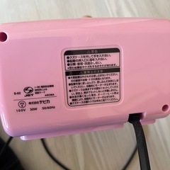 電動　鉛筆削り　ピンクの画像
