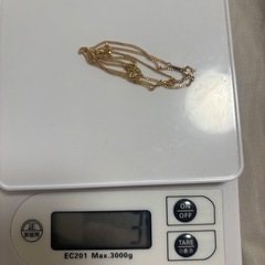 18金喜平ネックレスの画像