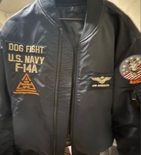 AVIREX F-14A TOMCAT MA-1ジャケット ネイビー (もも) てだこ浦西の