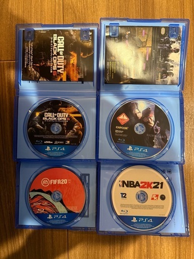 PS4 500GB ソフト×4本