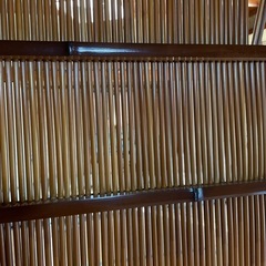 竹の建具の画像