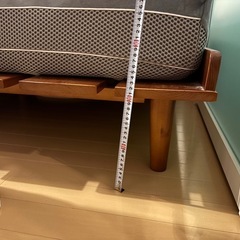 ベッドフレーム　ワイドダブル　の画像