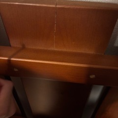 ベッドフレーム　ワイドダブル　の画像