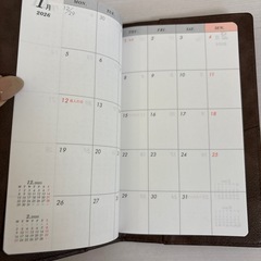 ANA 2026年限定手帳の画像