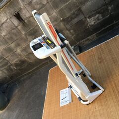 【運動歩く】ALINCOウォーキングマシンAFW3914フラットウォーカー音声ガイド折りたたみキャスター付の画像