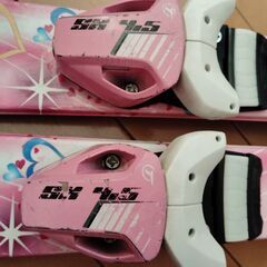 子供用スキー、ストック、ブーツ(19-20cm)3点セットの画像