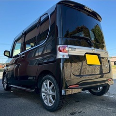 月々9千円〜分割可❗️車検2年付き！【名義変更代込み】広い車内！大人気‼️ダイハツ タントカスタム☆HDDナビ付き☆走行中DVD見れます☆純正アルミ☆事故修復歴無し☆電動スライドドア☆ドライブレコーダー☆そのまま乗って帰れます！の画像