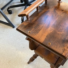 K2511-527 キツツキマーク コーヒーテーブル サイトテーブル パーツ欠品 キズ汚れ有りの画像