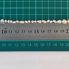 淡水パールミックス　50粒　約28.8㎝　手芸　　趣味の画像
