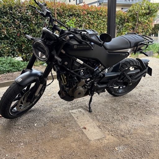 自賠責1年 2021ハスクバーナ スヴァルトピレン250 走行14500