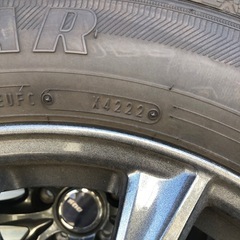 30系ヴェルファイア/アルファード スタッドレスタイヤ&アルミホイール4本セット の画像