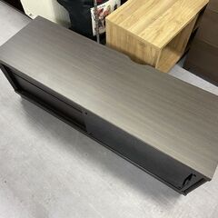 テレビボード 幅120cm 奥行40cm 高さ40cm ニトリ ローボード ジョアン2 木製 ダークブラウン テレビ台 札幌市手稲区の画像