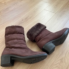 冬靴　
ショートブーツの画像