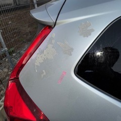 フィットハイブリッド　事故現状　の画像