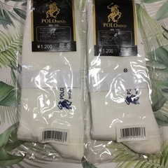 ①【新品未開封】POLO靴下🧦の画像