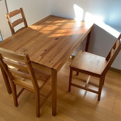 ダイニングテーブルセットの画像