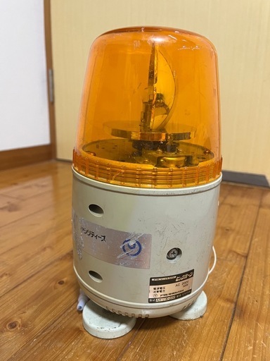 良い 【値下げ】音声合成内蔵電球回転灯【】 アサヒ電機 回転灯(音声