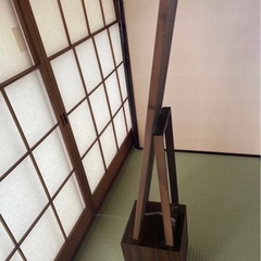 ヴィンテージ　化粧鏡　化粧台　古家具の画像