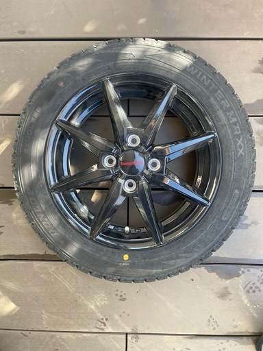 【商談中】155/65R14 ダンロップスタッドレスタイヤ4本セット