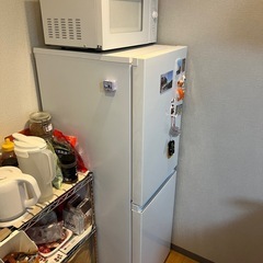 冷蔵庫 freemee ホワイト JR-SY15AR-W [幅44cm /148L /2ドア /右開きタイプ /2023年] の画像