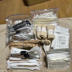 アメニティグッズ多数の画像