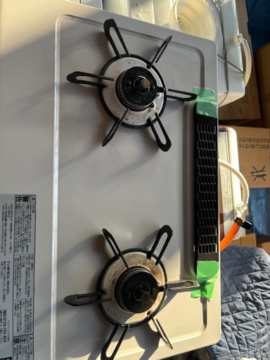 パロマ everychef (エブリシェフ) PA-370WHA-R 　LPガス（プロパンガス）用ガステーブルコンロ