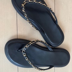 レディース　ボアブーツ　トングサンダル　　2足セットの画像