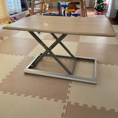 昇降デスク　多機能パソコンデスク　の画像