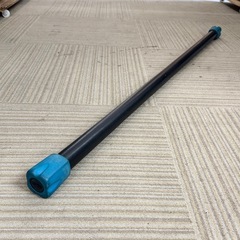 ①【美品‼️】定価8,580円♪ ニシスポーツ ソフトトレーニングバー 5kg  ラバー トレーニング エクササイズ の画像