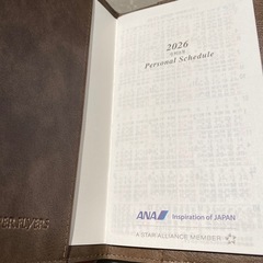 ANA卓上カレンダーand手帳の画像