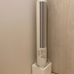 アイリス　タワーファン　扇風機　縦型　ベーシック　ホワイトの画像