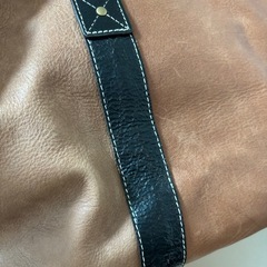 Timberland レザー ボストンバッグの画像