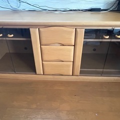 テレビ台2パーツ　大塚家具シェスタの画像