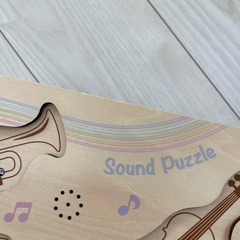 楽器のサウンドパズルの画像
