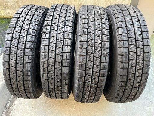 スタッドレス145/80R12 80/78NLT タイヤホイール4本セット (タコちゃん