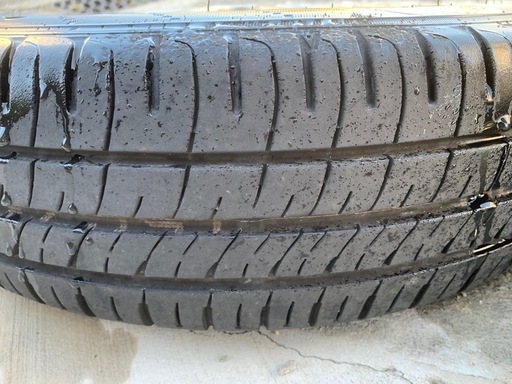 155/65R14  スズキ純正アルミホイール、タイヤセット