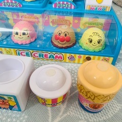アンパンマン　アイスクリーム　おもちゃの画像