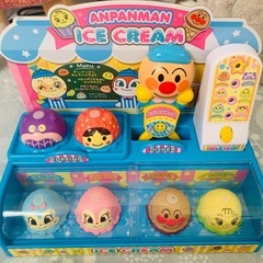 アンパンマン　アイスクリーム　おもちゃの画像
