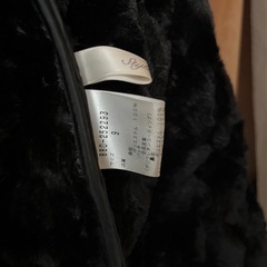 美品！ブラックのダッフルコートの画像