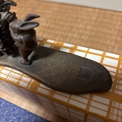 銅器置き物の画像
