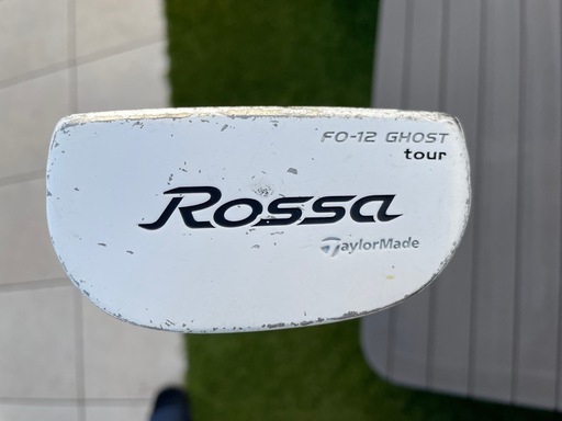 TaylorMade Rossa Ghost Tourパター ヘッドカバー付き TaylorMade Rossa GHOST TOUR 34インチパター (ムッタ) 検見川浜の