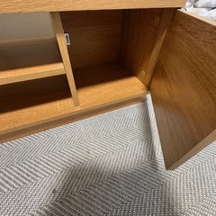 【受付終了】テレビボード　幅110cmの画像