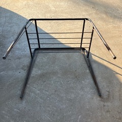 作業台の足　鉄フレーム　高さ685mm 幅800mm 奥行540mmの画像