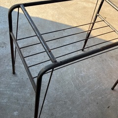 作業台の足　鉄フレーム　高さ685mm 幅800mm 奥行540mmの画像