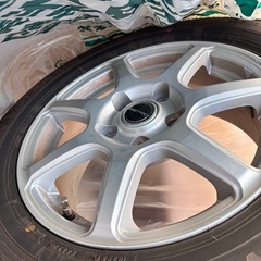 ホイール付き　スタッドレスタイヤ　4本セットWINTER MAXX 02 195/65R15 91Qの画像