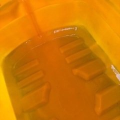 蓋なし貯水タンク/ポリタンク（コック付き）家庭菜園や緊急時に の画像